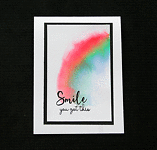 Smile You Got This - handcrafted Good Luck Card - dr19-0035